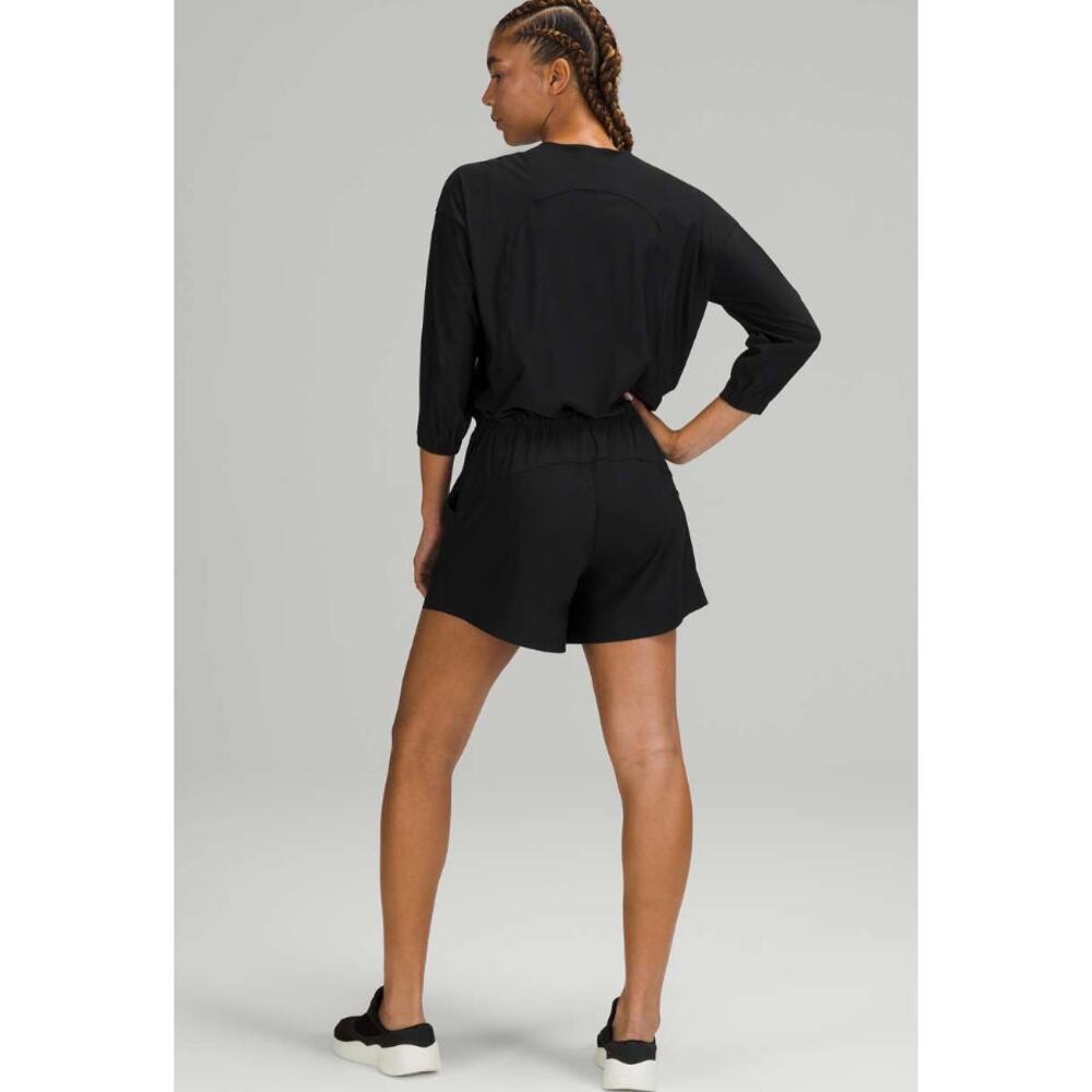 NWOT Lululemon High Neck UVP Zippered Romper - 8